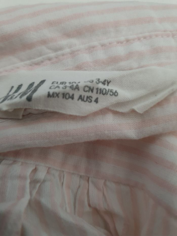 Chemise tunique H&M Taille 3 ans - photo numéro 3