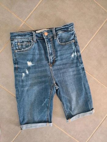 Bermuda taille haute stradivarius