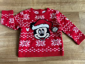 Pull de Noël Mickey Disney - 18 mois