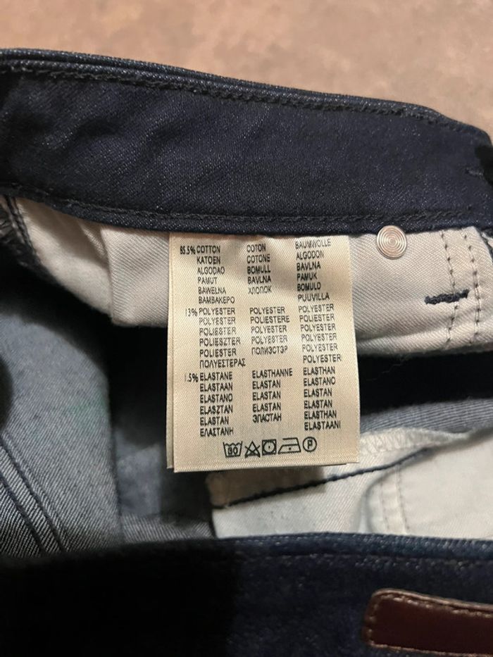 Jean femme Lee taille haute w28 marine - photo numéro 6