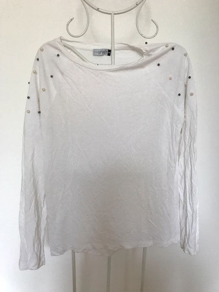 Haut ML blanc true spirit