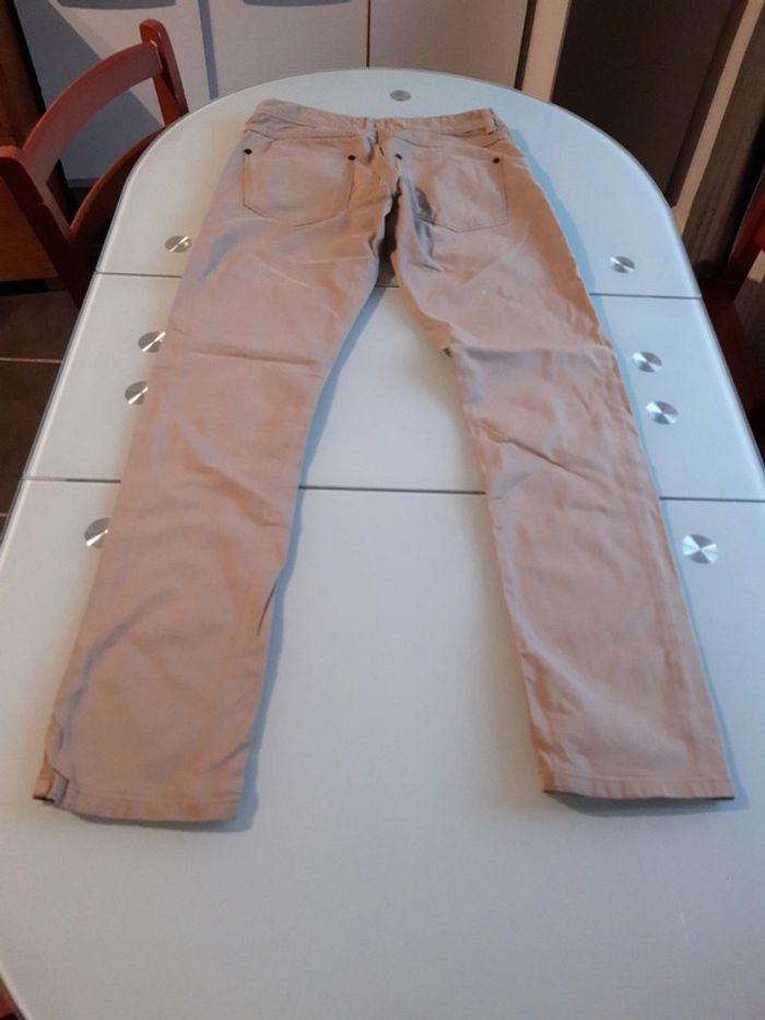 Pantalon homme marron T38 - photo numéro 5