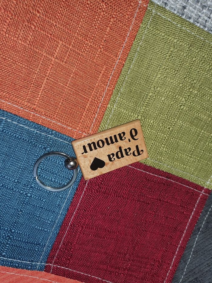 Porte clé papa d'amour