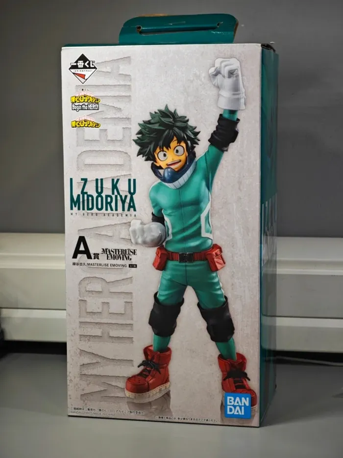 Figurine My Hero Academia : Izuku Midoriya 27cm Bandai Ichibankuji Masterlise avec boîte - photo numéro 9
