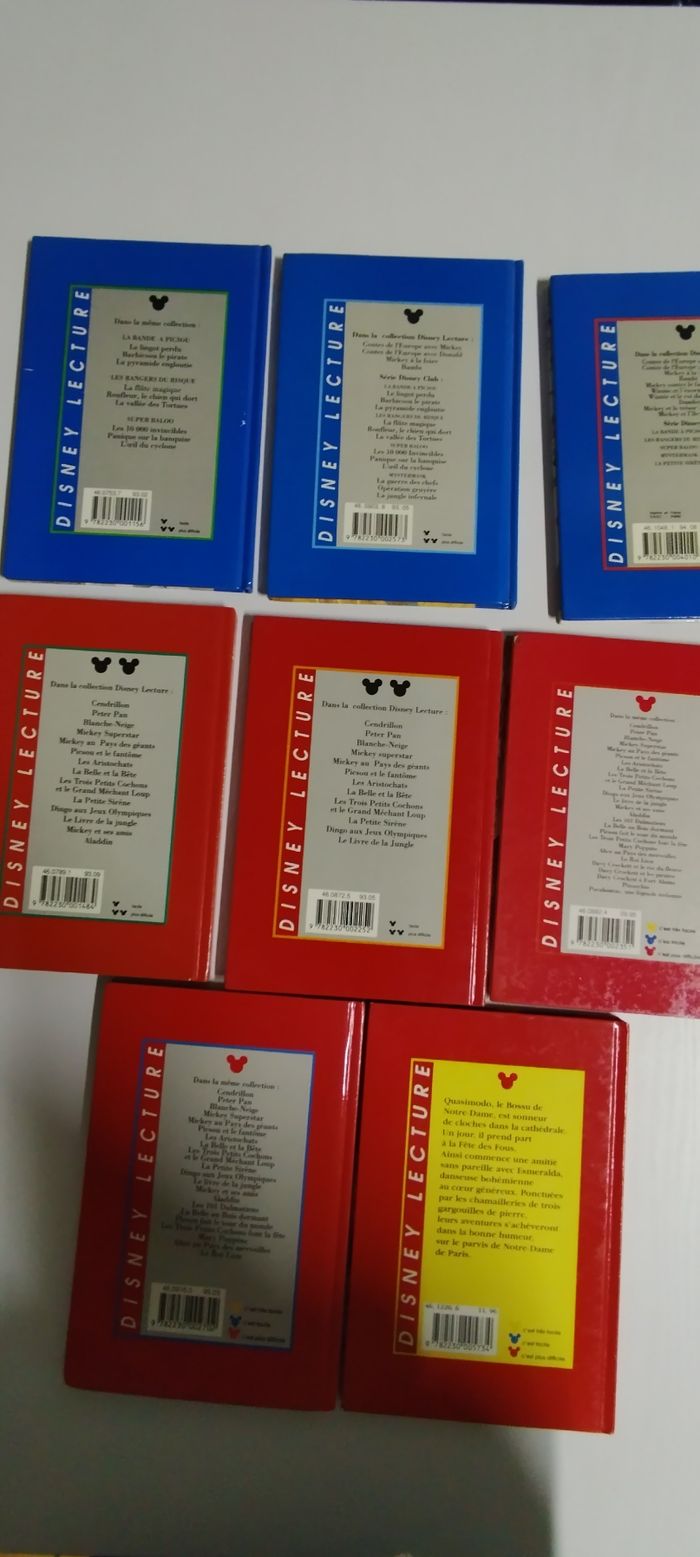 Lot collection Disney lecture - photo numéro 2