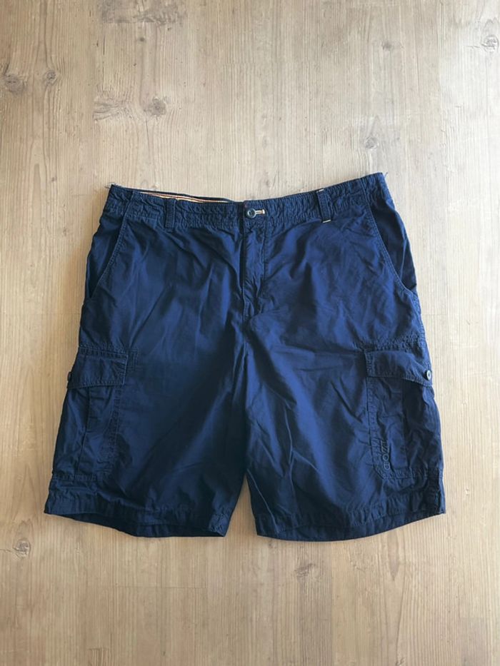 Short cargo bleu marine pour homme Izod taille W36 FR46 447