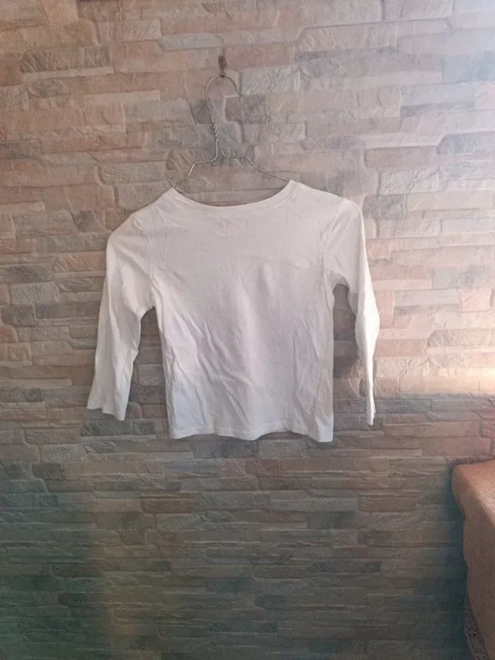 T-shirt blanc big monster Tissaia 6A - photo numéro 1