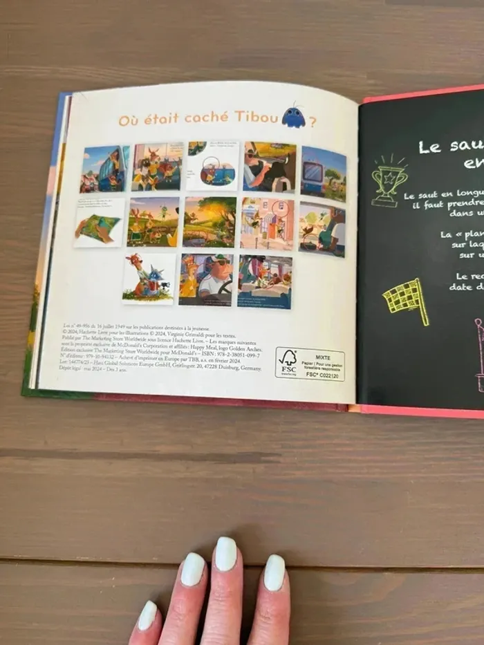 Livre "Le saut en longueur" de Virginie Grimaldi et Coralie Bruschi - photo numéro 3