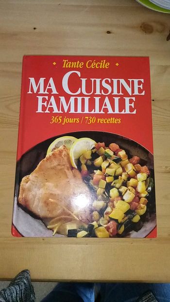 Livre ma cuisine familiale