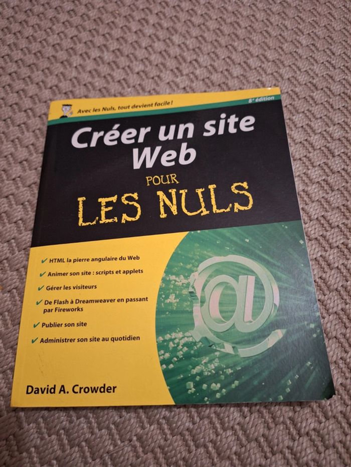 Livre "Créer un site Web pour les nuls"