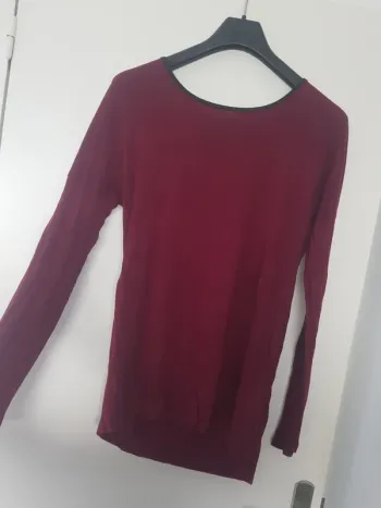 Haut Bordeaux Femme Taille M