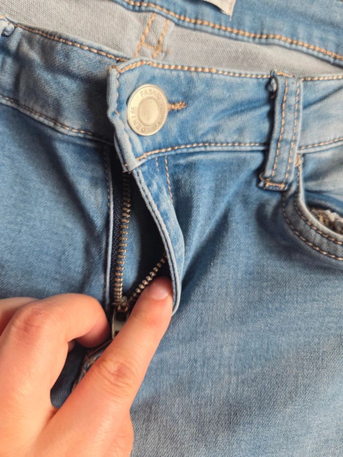 Jeans slim bleu monday premium - taille s - photo numéro 4