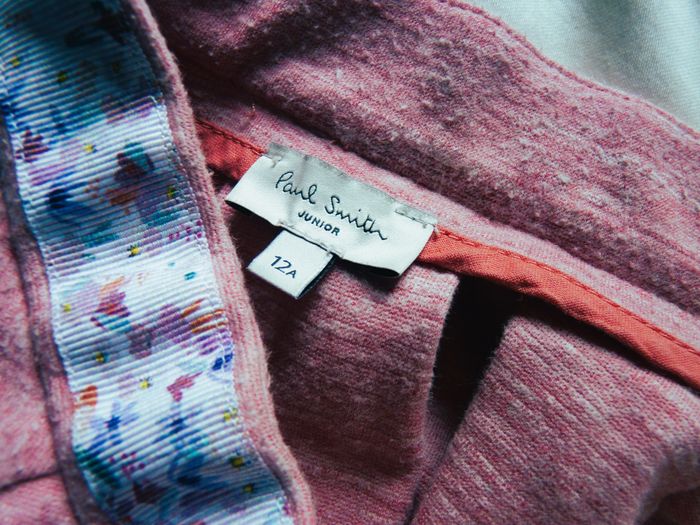 Jupe Fille Paul Smith 12 ans évasée rose ceinture fleurie TBE - photo numéro 3