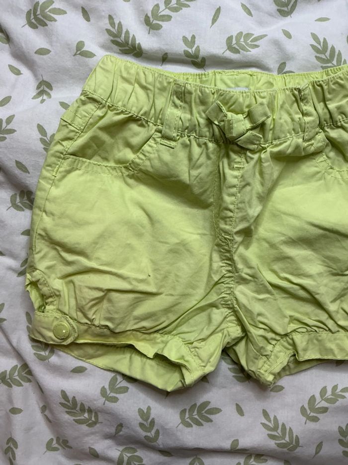 short vert menthe 18 mois kimbaloo - photo numéro 5