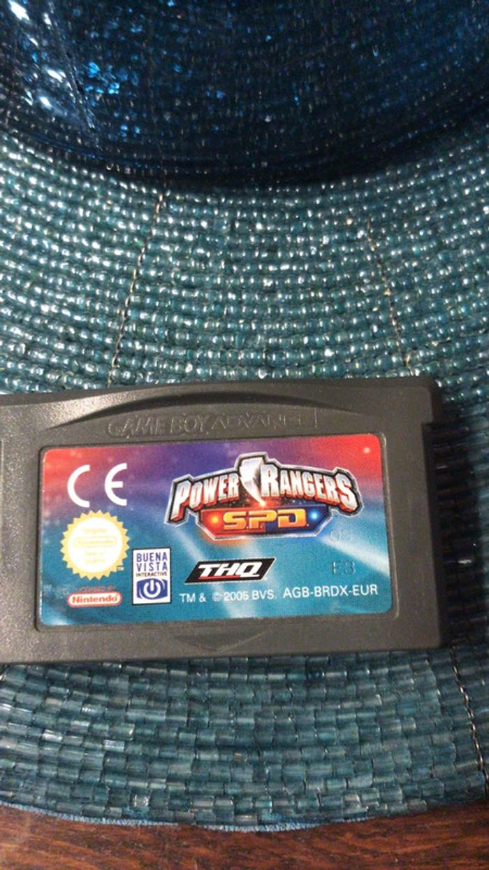 Game boy advance Power Rangers - photo numéro 2