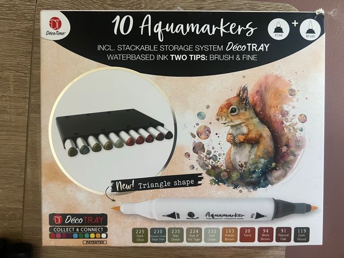 Lot de 3 boîtes de 10 Aquamarkers Action - photo numéro 4