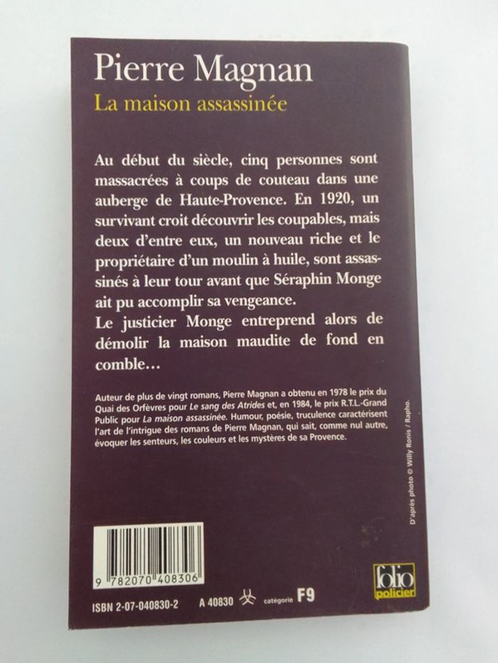 Pierre Magnan - La maison assassinée - photo numéro 2
