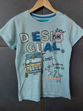 tee-shirt Desigual garçon