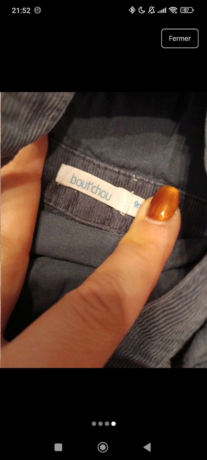 Salopette 9 mois - photo numéro 4