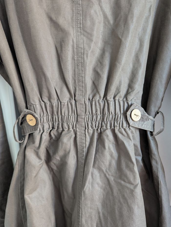 Trench manteau marron taille 40 - photo numéro 6