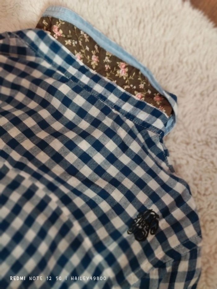 Chemise a carreaux IKKS taille 12 ans - photo numéro 5