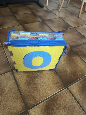 Dalles en mousse chiffres 