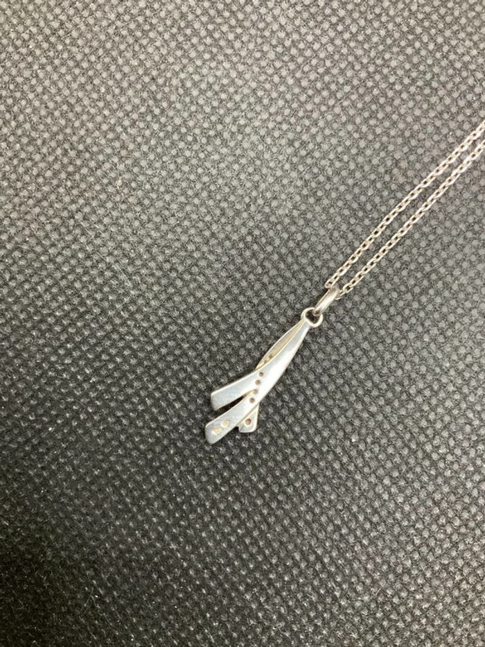 Collier avec pendentif en argent 925 - photo numéro 3