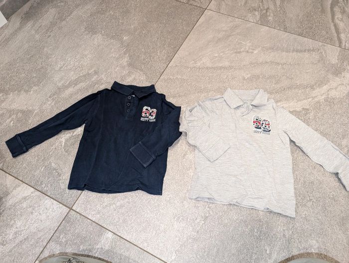 Lot t-shirts polos à manches longues garçon 5 ans comme NEUFS