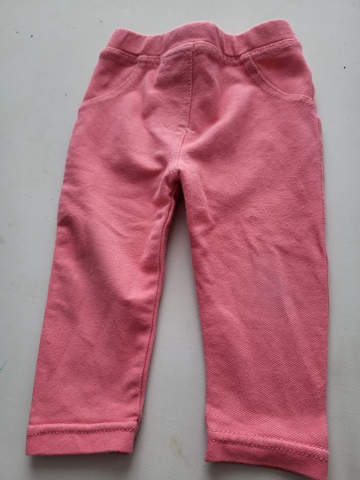 Lots de  2 leggings 6 mois - photo numéro 2