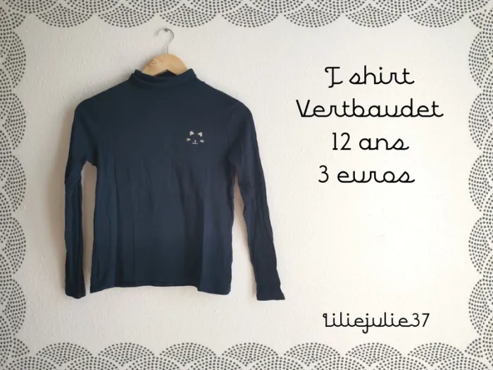 T shirt Vertbaudet 12 ans