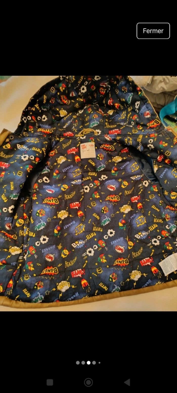 Manteau coupe vent 2 ans - photo numéro 3