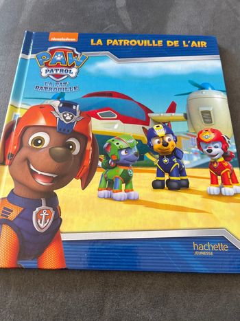 Livre paw patrol pat patrouille de l’air