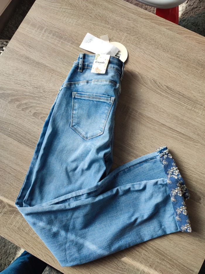 Onado jeans broderie