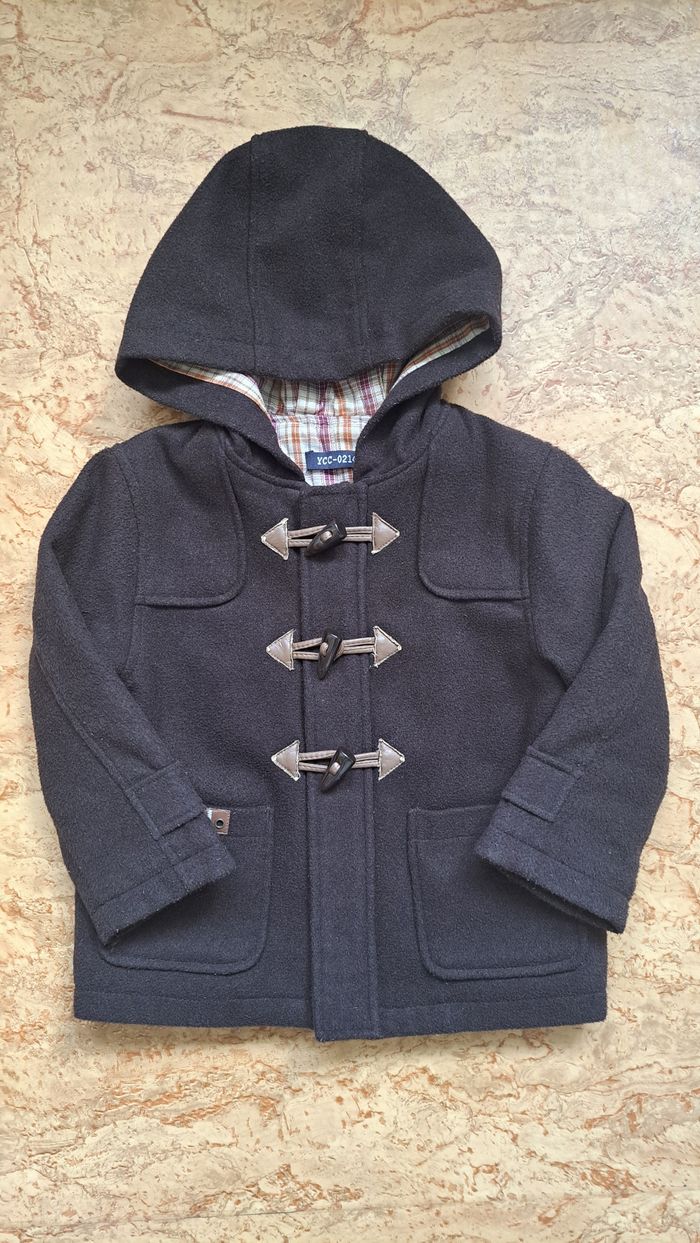 Duffle coat bébé garçon 2 ans - photo numéro 4