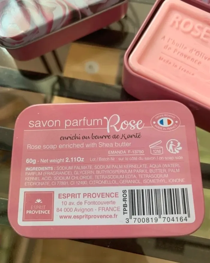 Savon parfumé 60gr À la rose - photo numéro 3