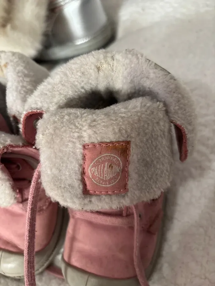 Paire de palladium bébé 22 - photo numéro 2