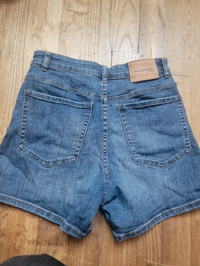 Short en jean simple pull&bear - photo numéro 3