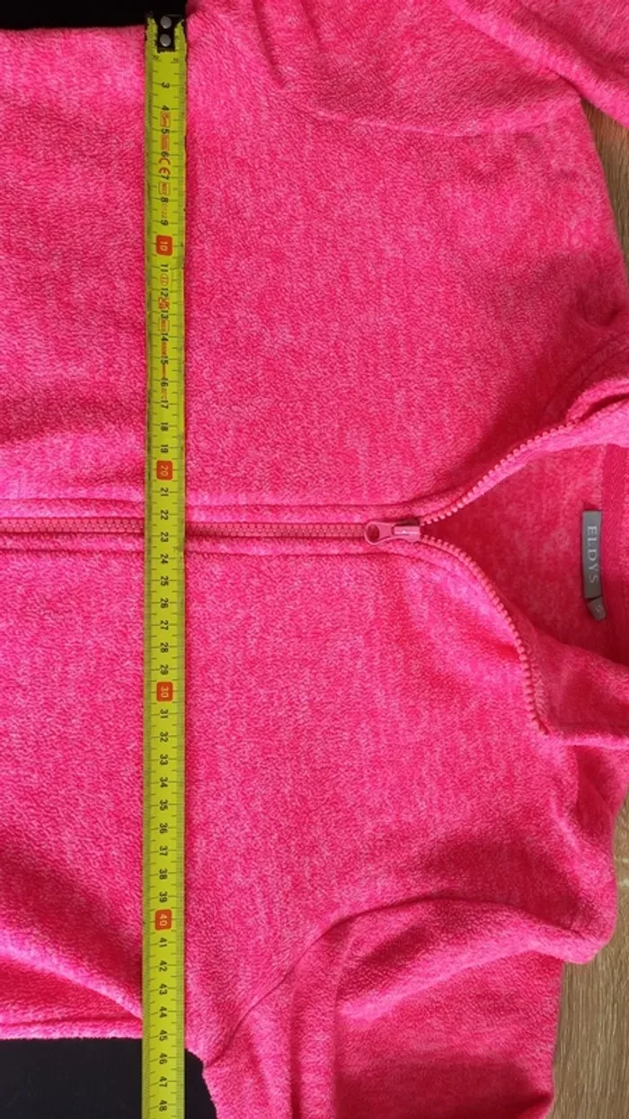 Gilet polaire rose fluo S /M - photo numéro 9