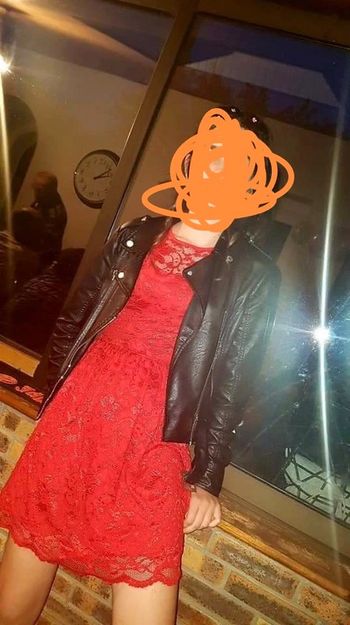 Robe en dentelle T36