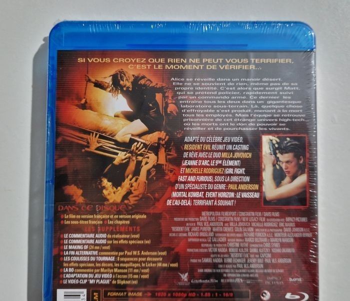 Films Blu ray Resident Evil - photo numéro 5
