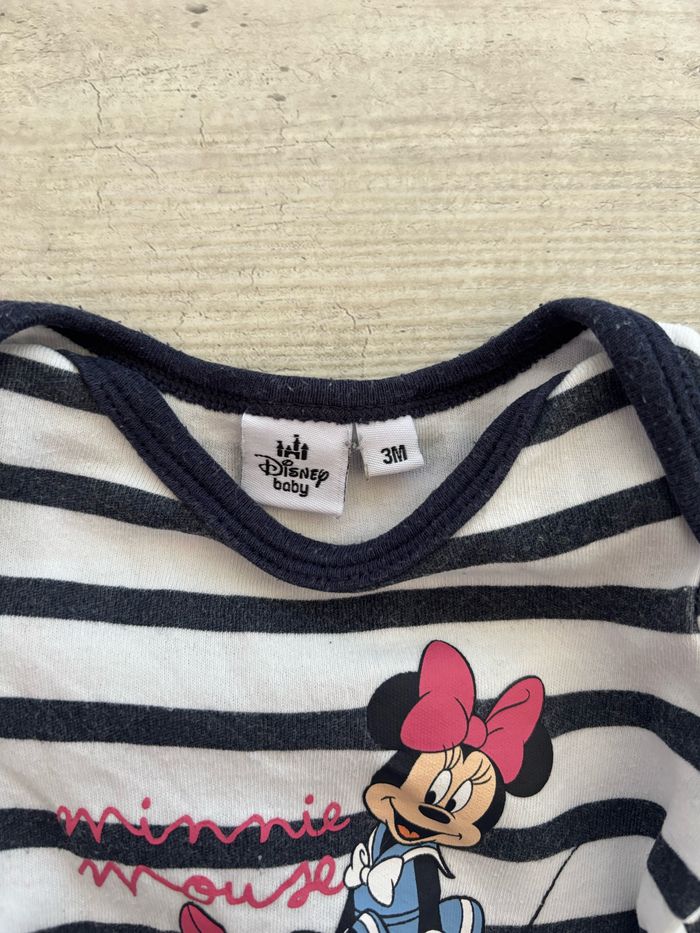 Lot de 2 bodies 3 mois Disney - photo numéro 4