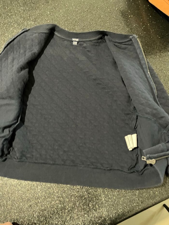 Gilet zippé marine garçon 8 ans Kiabi - photo numéro 6