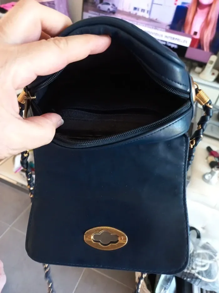 Sac bleu marine - photo numéro 6