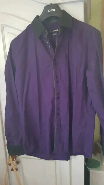 chemise homme .OWK .slim fit .manche longue. .XL