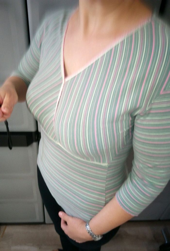 Tee-shirt manches 3/4 Etam 44 - photo numéro 5