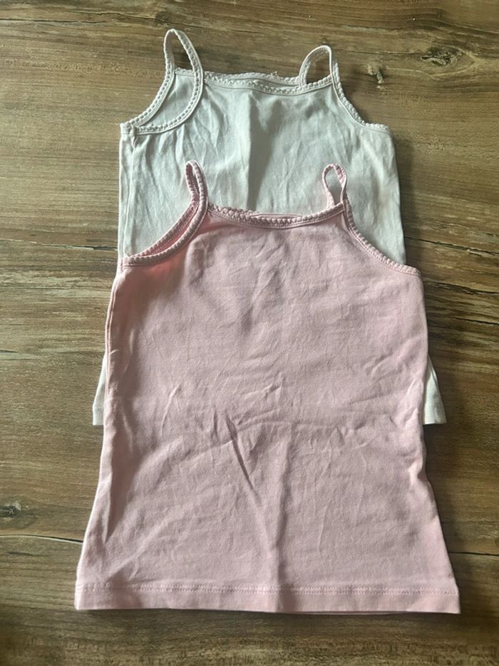 Lot de 2 débardeur 3 ans fille