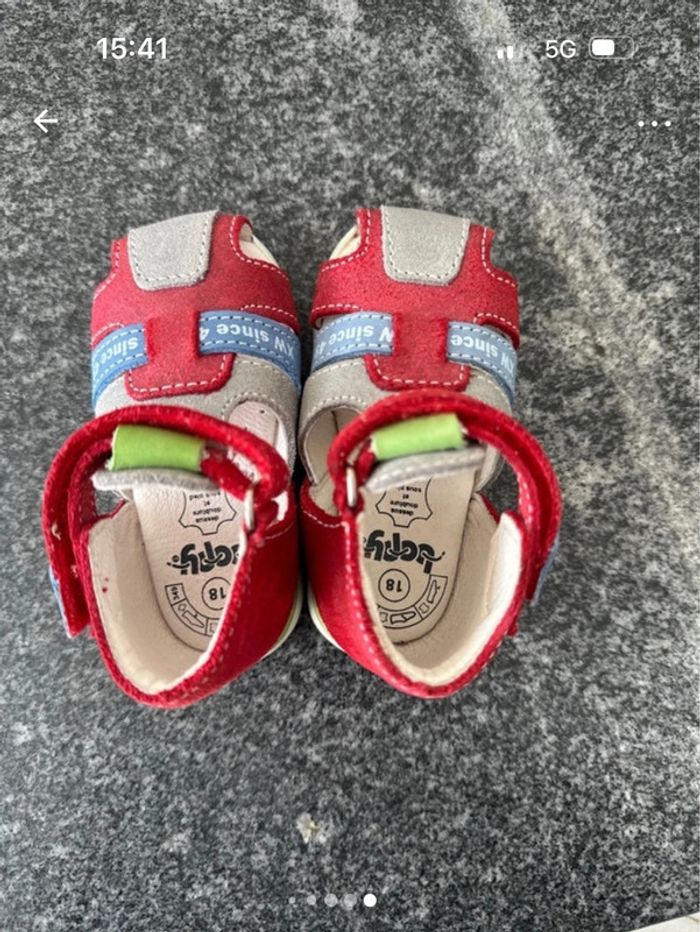 Sandales taille 18 neuves sans étiquette marque Bopy Achetées 36€ - photo numéro 5