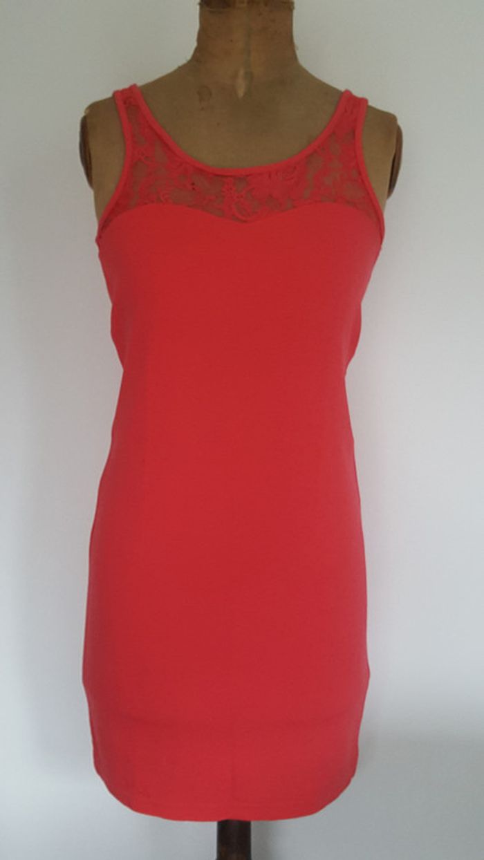 robe corail NEUVE taille 36