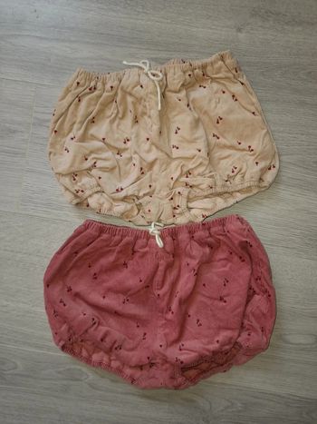 Lot 2 short velours