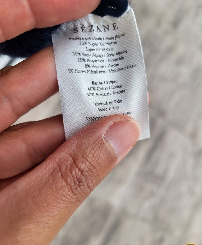 Gilet cardigan pull Barry Sezane neuf - photo numéro 4